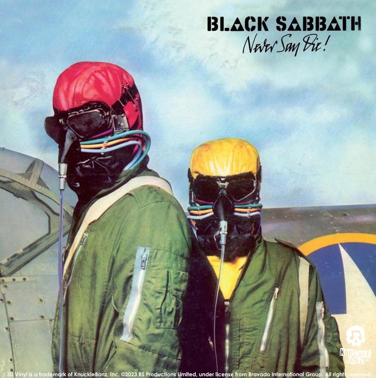 Black Sabbath Never Say Die Pilot KnuckleBonz Statue